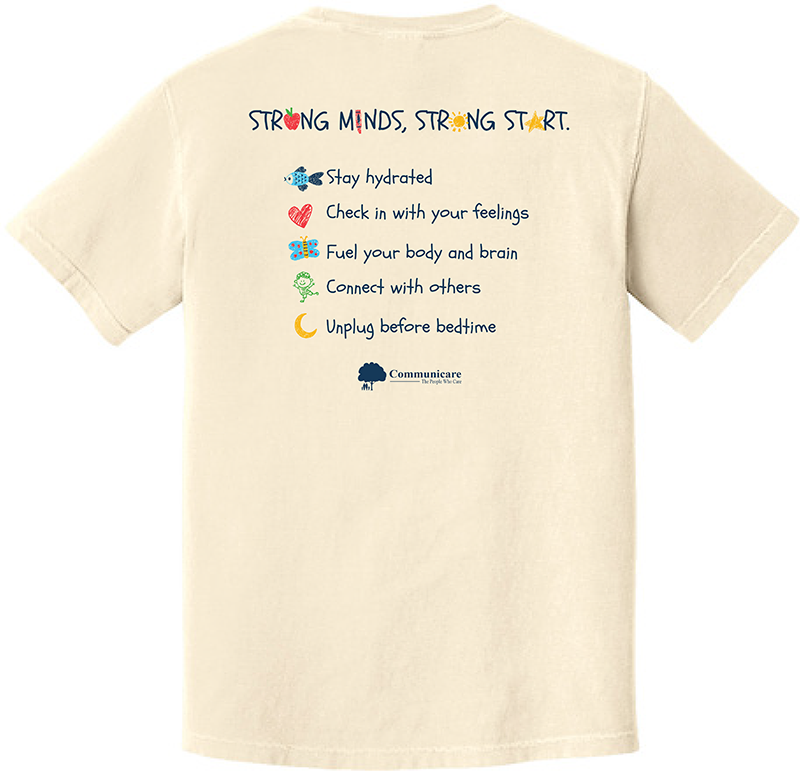 August T-Shirt of the Month: Growing Strong Minds One School Day at a Time!
